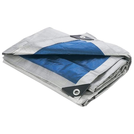 Greengrass 10 ft x 12 ft Tarp, Blue GR45767